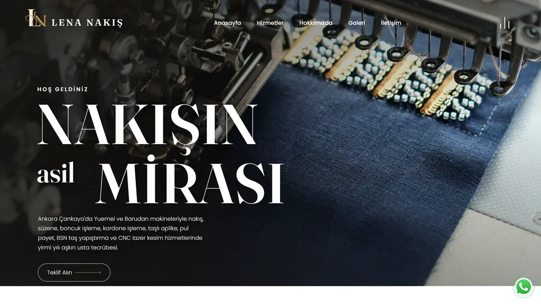 Lena Nakış web sitesi