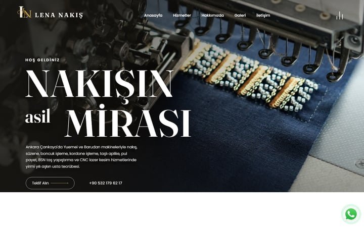 Lena Nakış kurumsal sitesi